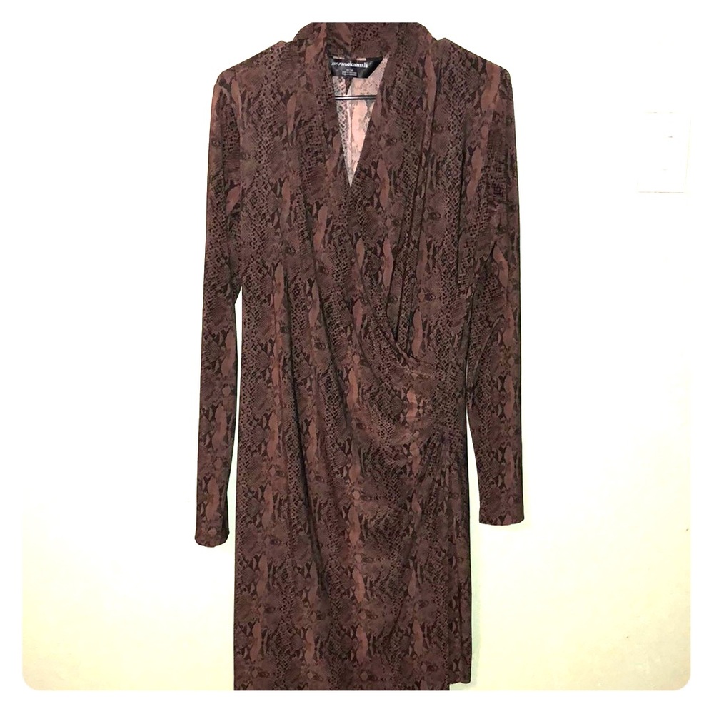 Sexy Snake Skin Print Dress